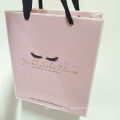 Personalized Custom  Shopping Gift Paper  Bag with ribbon  Handle